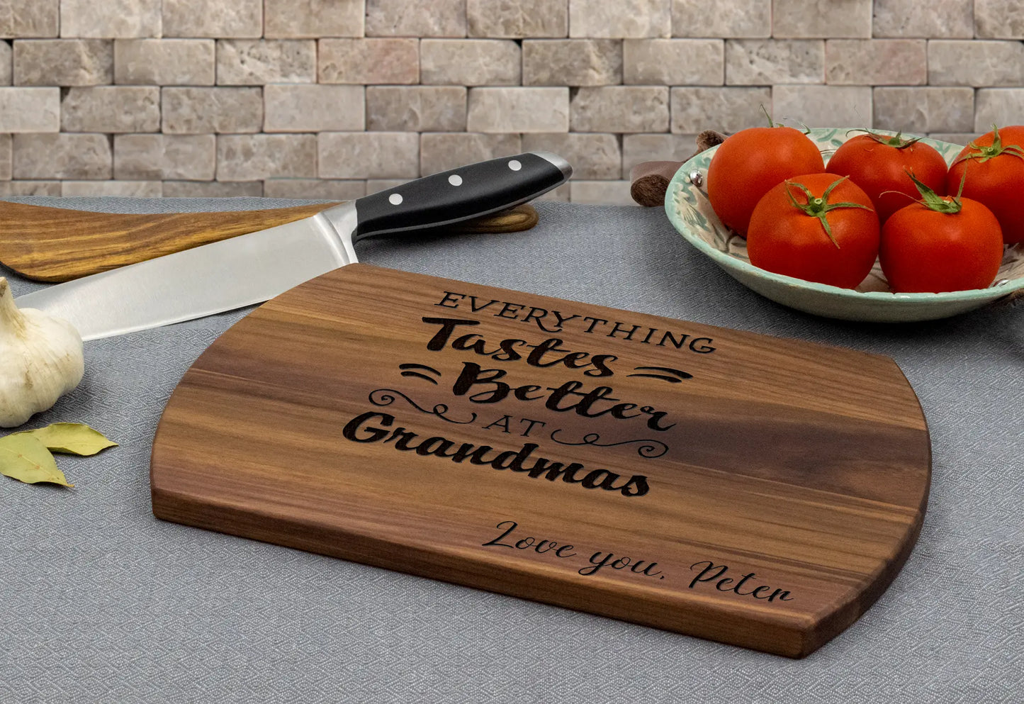 Grandma's Cutting Board - Everything Tastes Better