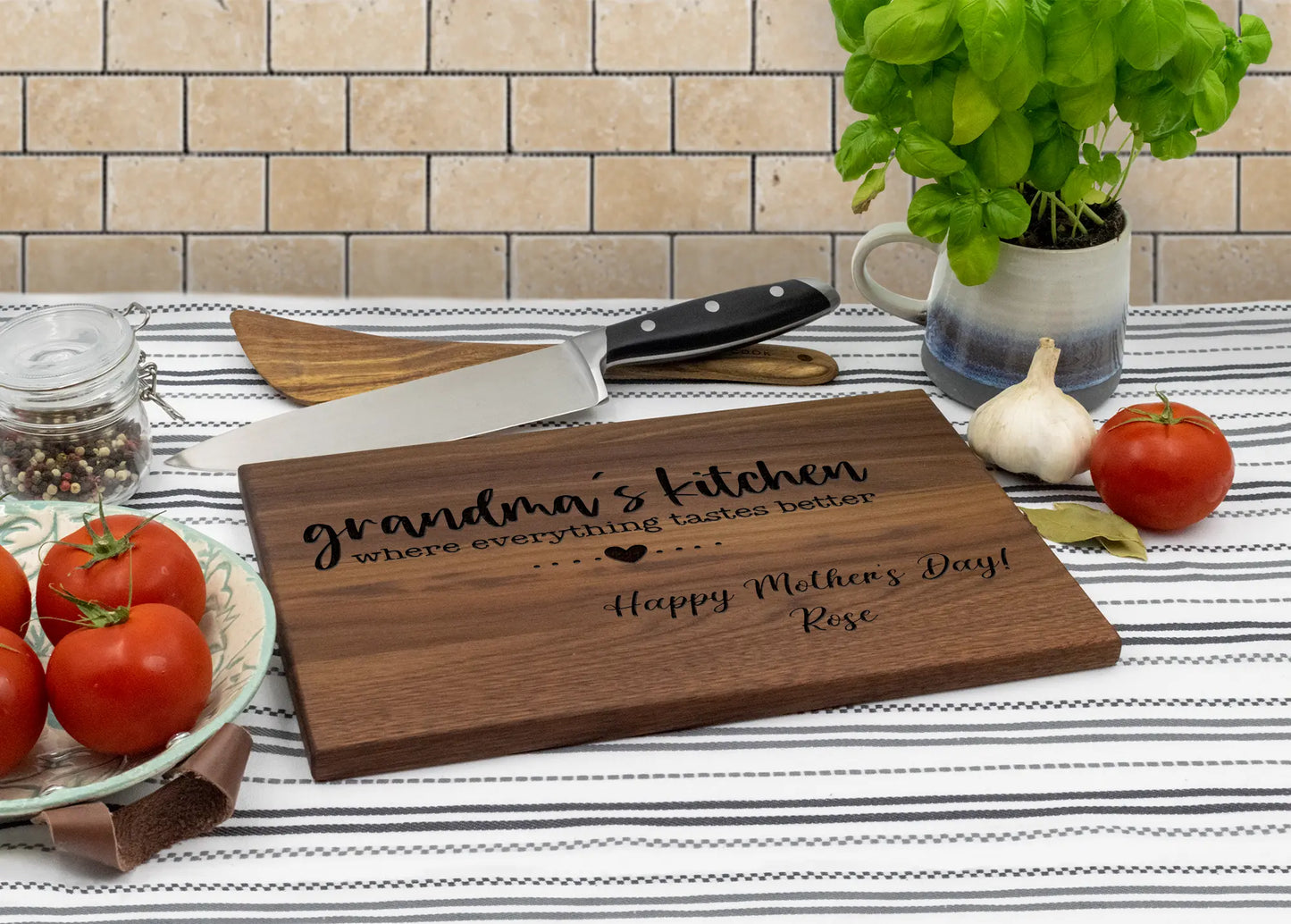 Grandma's Cutting Board - Everything Tastes Better