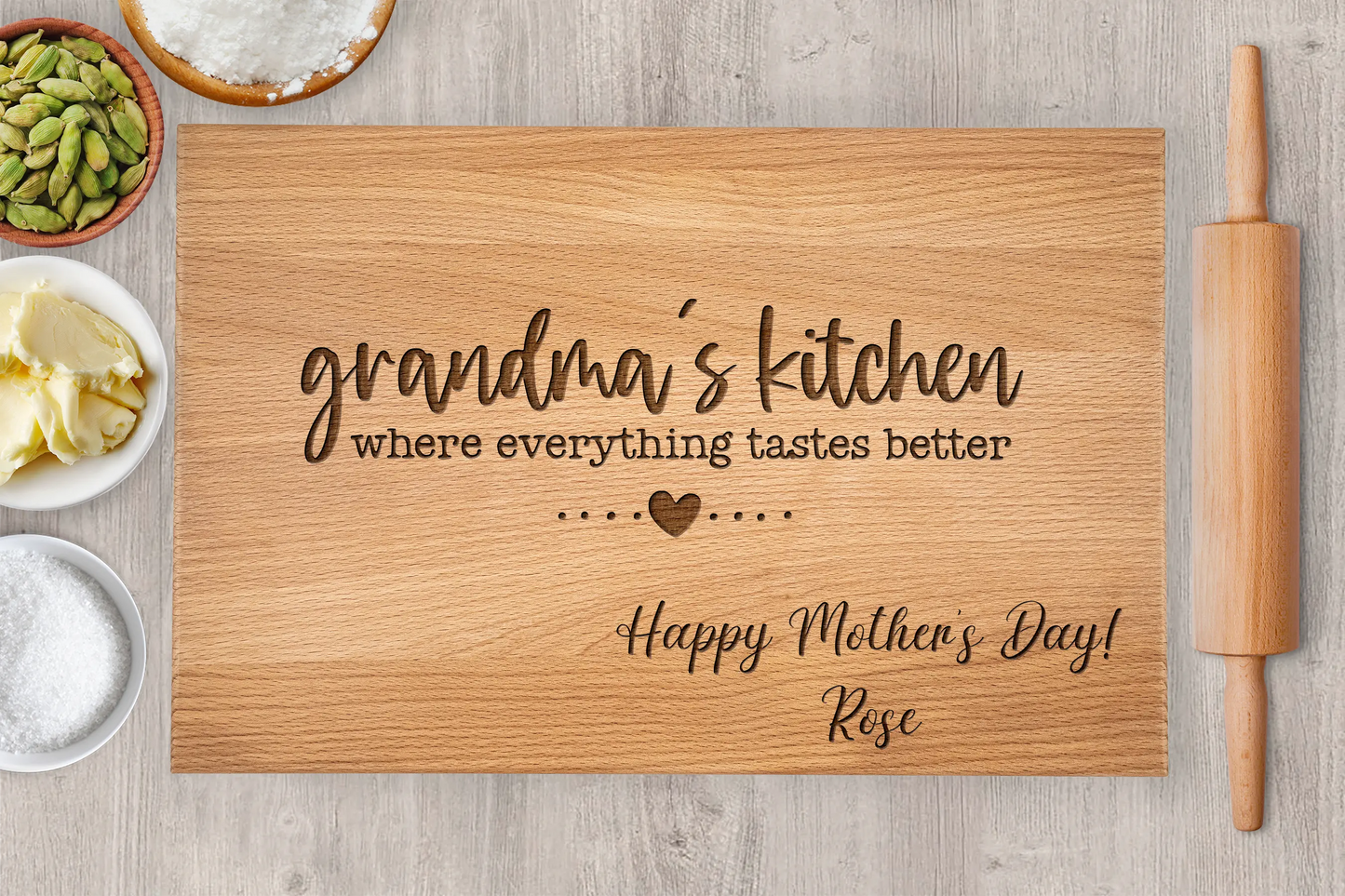 Grandma's Cutting Board - Everything Tastes Better