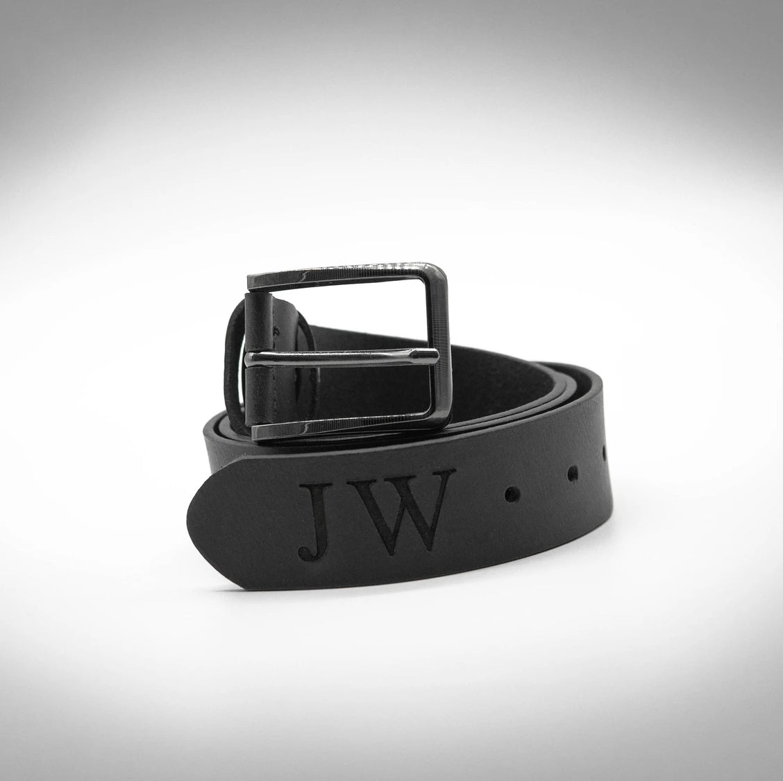 Belt with Custom Text Engraving - For Men