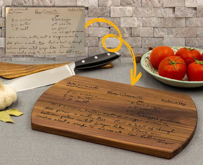 Favorite Handwritten Recipe Cutting Board