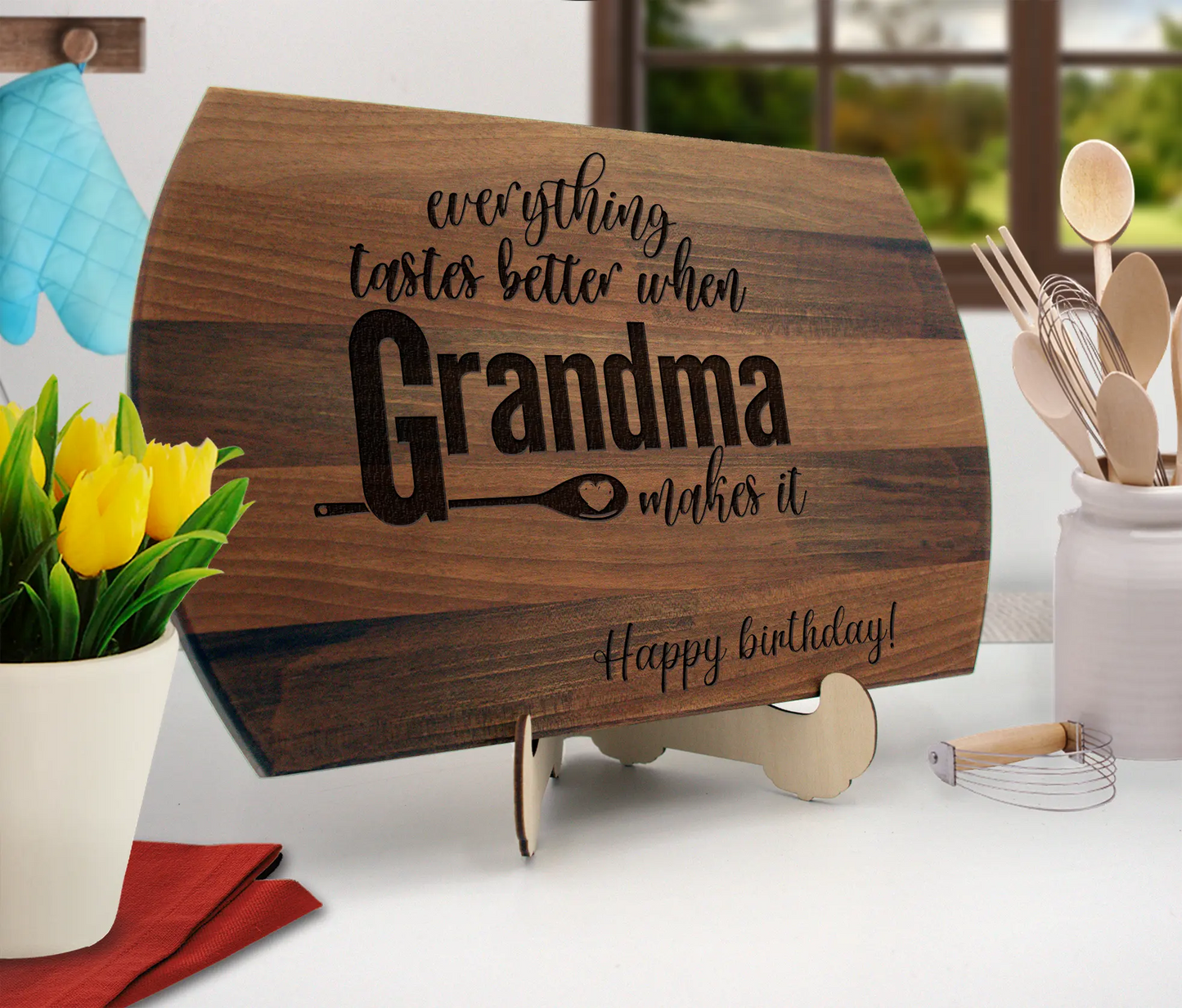 Grandma's Cutting Board - Everything Tastes Better